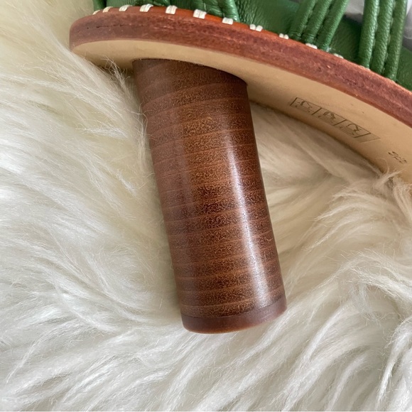 ULLA JOHNSON Tula Knotted High Heel Sandal in Lichen US8 EU38 - Picture 11 of 16